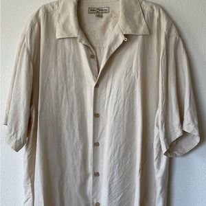 Tommy Bahama XL silk button down shirt.